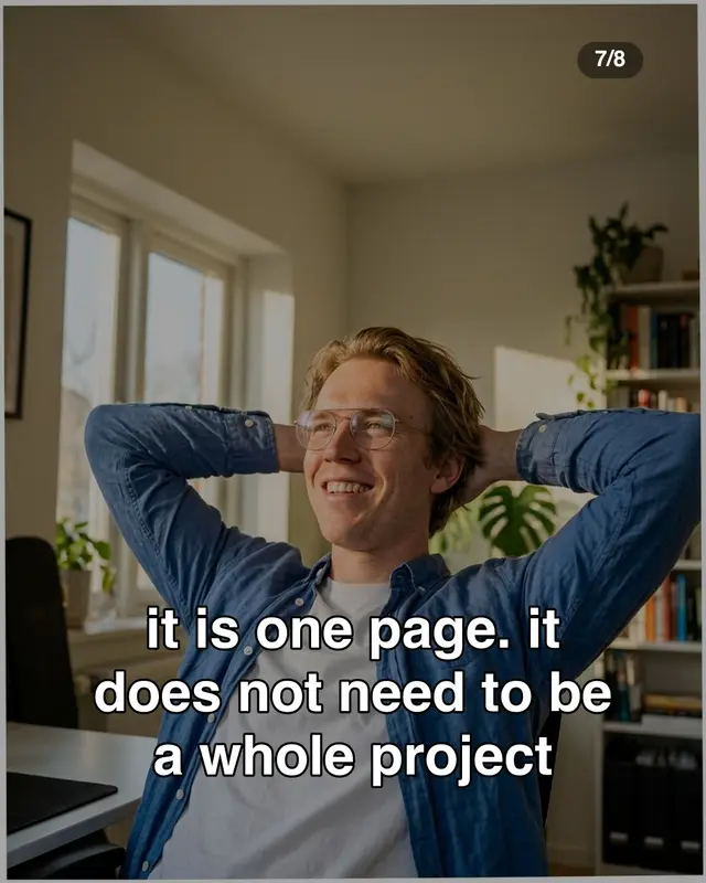 AI-generated sample slide 7 of 8 for the invented No-code tool brand Pagesmith
